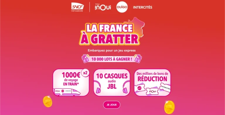jeu concours SNCF