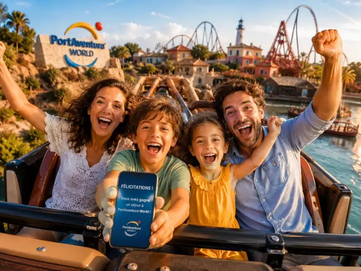 jeu concours séjour PortAventura