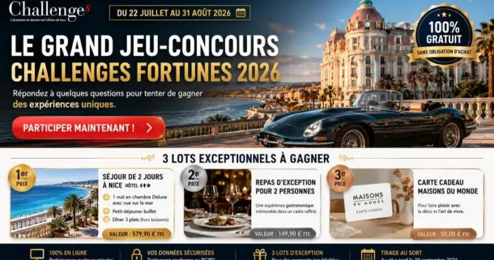 concours Challenges Fortunes gratuit