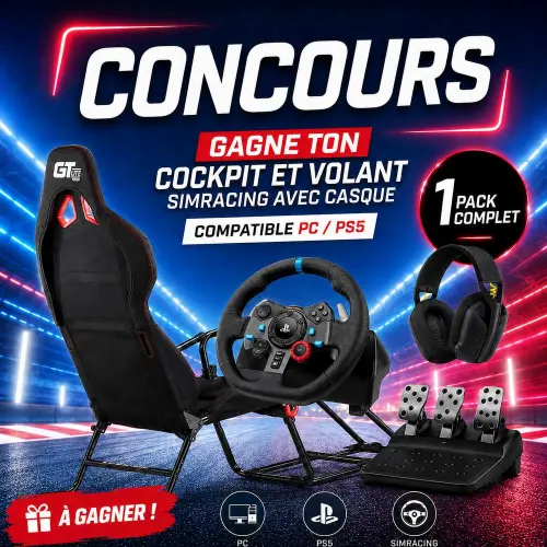 jeu concours simracing cockpit gratuit