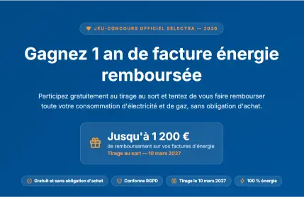 jeu concours Selectra gratuit